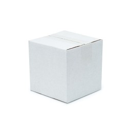 Karton klapowy 150x150x150mm / Biały