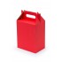 Pudełko z uchwytem 190x130x220 czerwone
