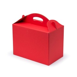 Pudełko z uchwytem 300x180x220 czerwone