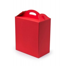 Pudełko z uchwytem 300x180x350 czerwone