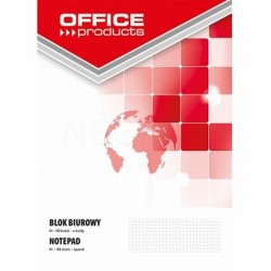 Blok biurowy Office Products A4 w kratkę