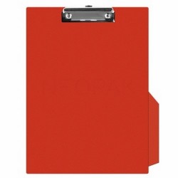 Clipboard z kieszonką Q-Connect PVC A4 czerwony