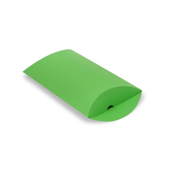 Pudełka ozdobne w kształcie poduszki M Zielone