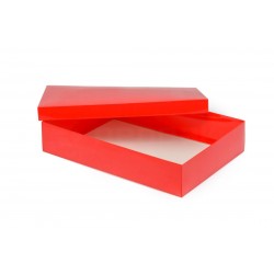 Pudełko Laminowane 350x240x70mm Czerwone