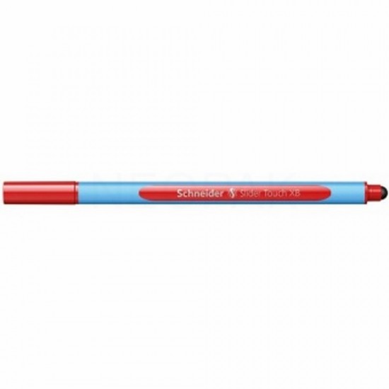 Długopis Schneider Slider Touch z rysikiem czerwony