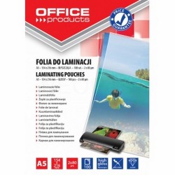 Folia do laminowania Office Products A5 80um 100 szt