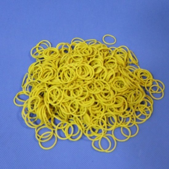 Gumki recepturki 20mmx1,5x1,5 żółte - 1000g