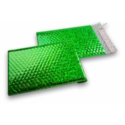 Koperta bąbelkowa DVD Hologramiczna Zielona