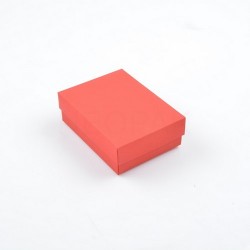 Pudełka ozdobne z przykrywką L Czerwone