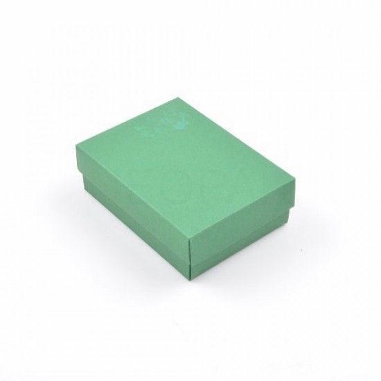 Pudełka ozdobne z przykrywką L Zielone