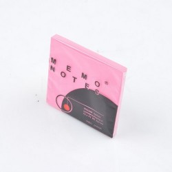Notes samoprzylepny różowy brilliant 75x75mm 80 kartek