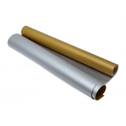 Papier Pakowy Kraft Złoto-Srebrny 70cm-25m 60g