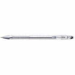Długopis Penac CH6 0,7mm transparentny czarny
