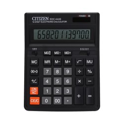 Kalkulator Citizen 12 cyfr. SDC444S Czarny