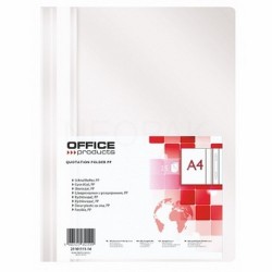 Skoroszyt A4 PP Office Products Biały 25szt.