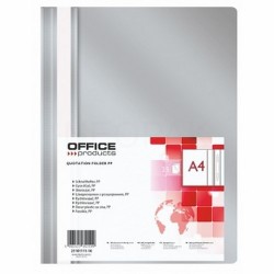 Skoroszyt A4 PP Office Products Szary 25szt.