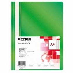 Skoroszyt A4 PP Office Products Zielony 25szt.