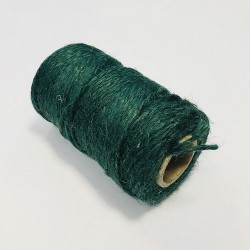 Sznurek Jutowy zielony 100g - 2mm
