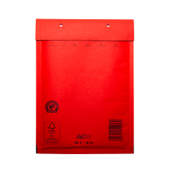 Koperty bąbelkowe G17 Czerwone - 100 szt.
