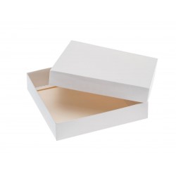 Pudełko laminowane 180x180x40mm białe