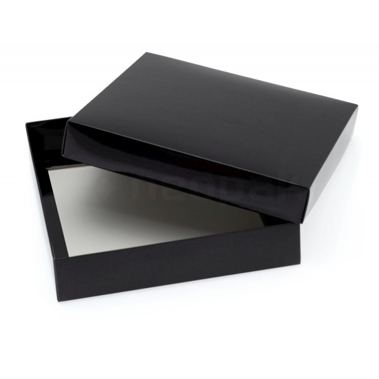 Pudełko laminowane 180x180x40mm czarne
