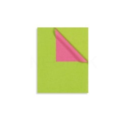 Papier Ozdobny Kraft 100cm/250m Zielono-Różowy
